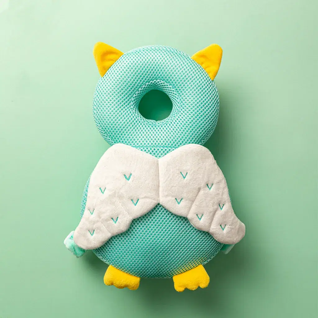 Mochila Amortiguadora De Caída Para Bebé Angelito Verde