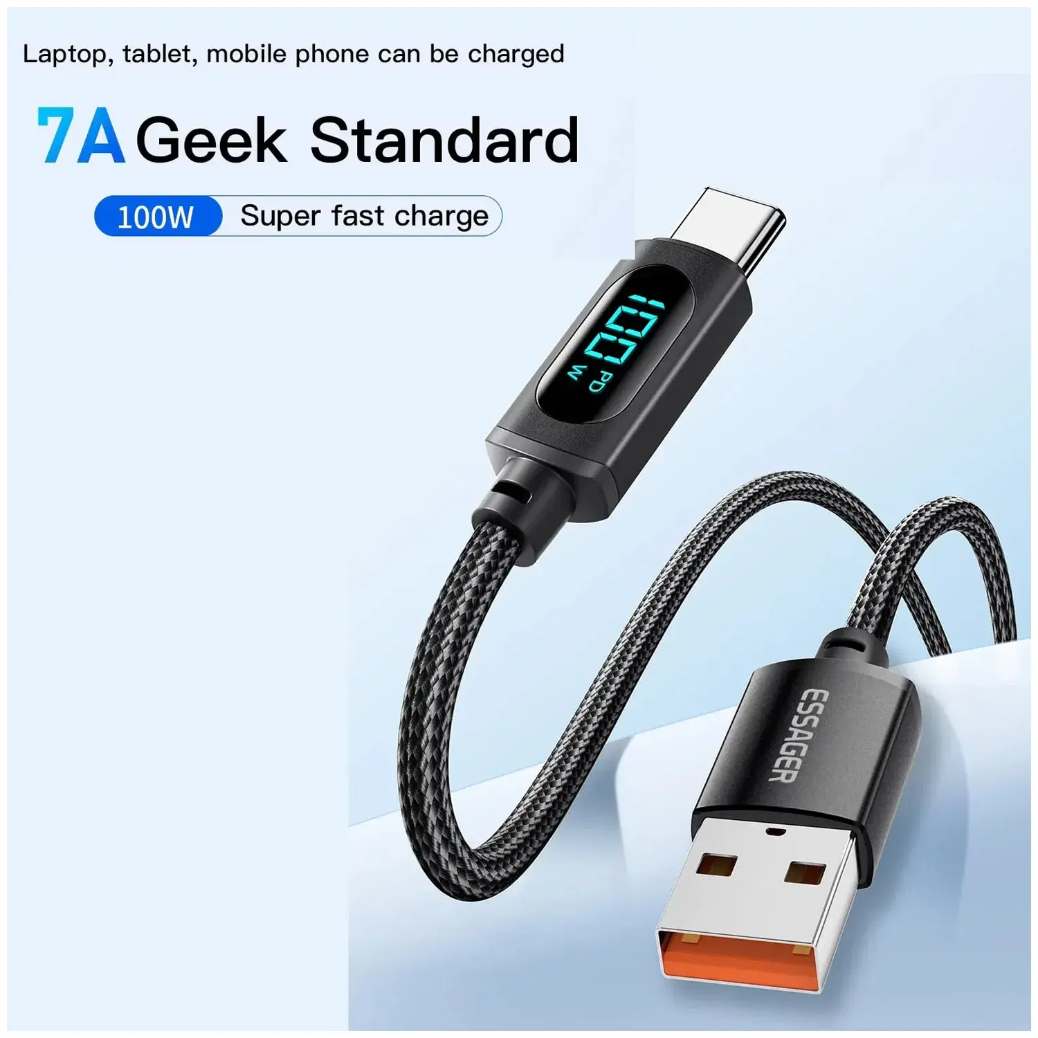Cable Usb Essager Tipo C Para Xiaomi Super Charge 66w