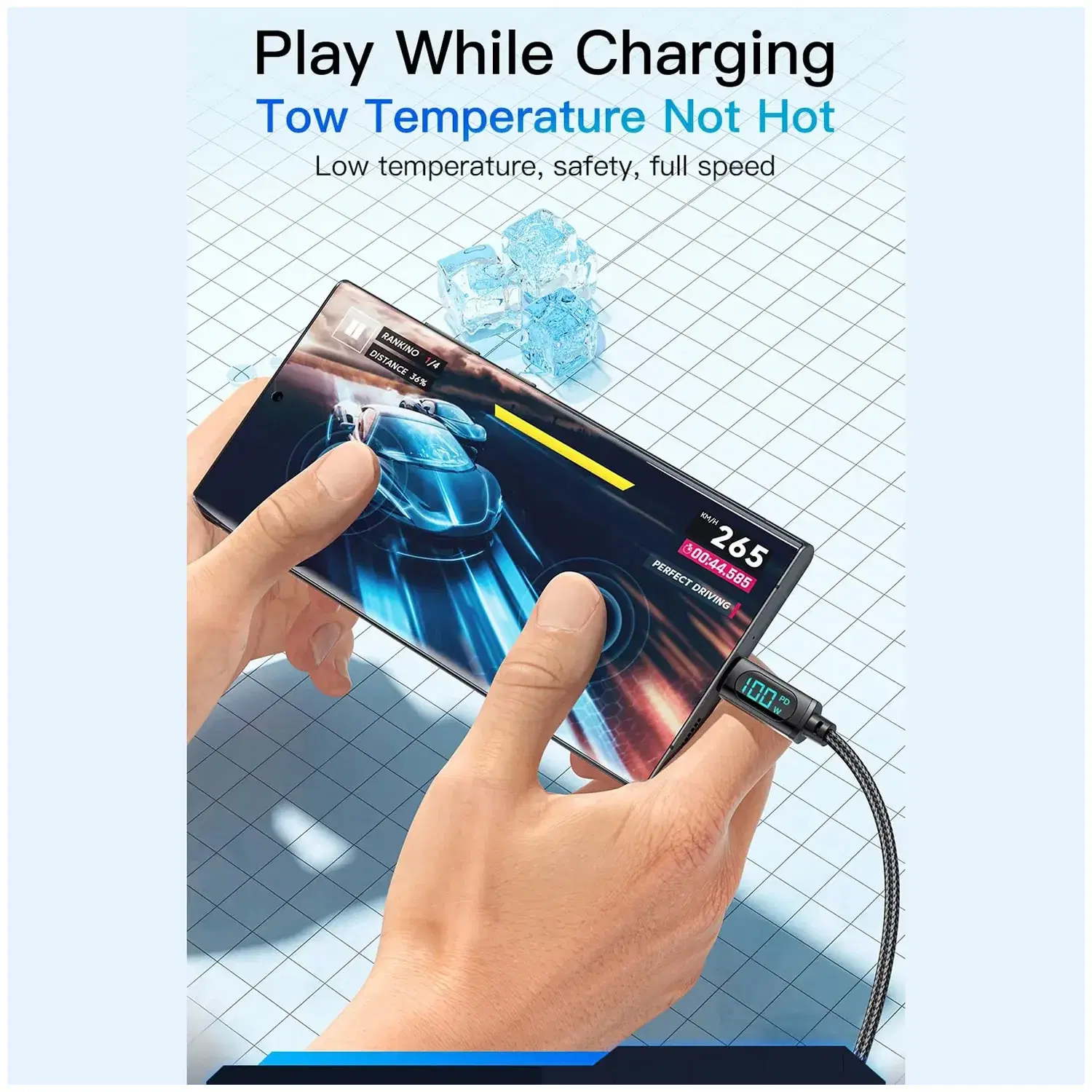 Cable Usb Essager Tipo C Para Xiaomi Super Charge 66w
