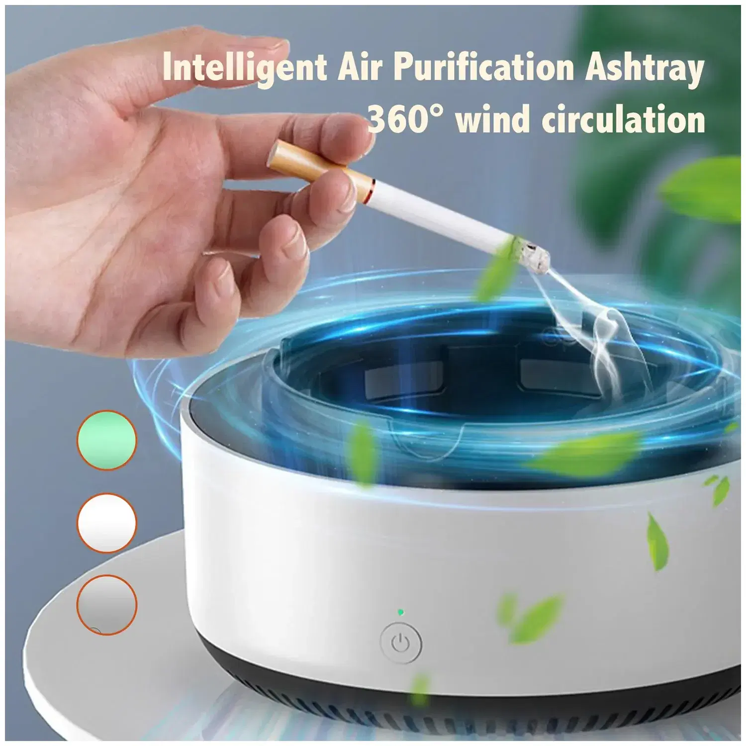 Purificador De Aire Smart Para Cenicero De Cigarrillos