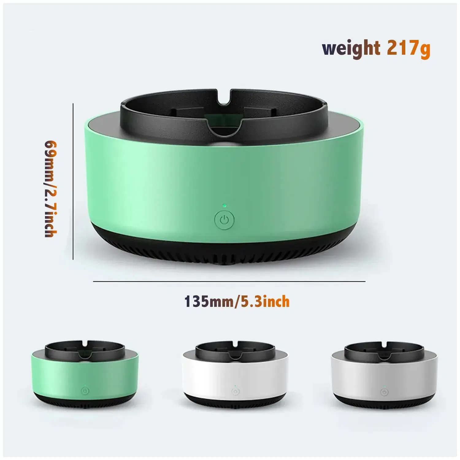 Purificador De Aire Smart Para Cenicero De Cigarrillos